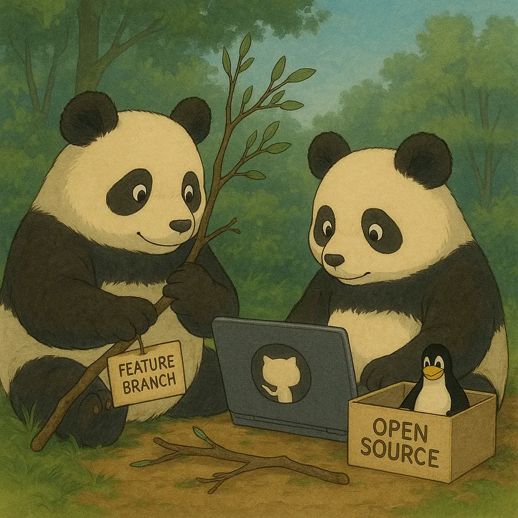 Feature Branch Workflow for Open Source Projects